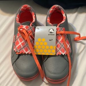 Women's Bradyn Golf Shoe W7 Plaid RARE